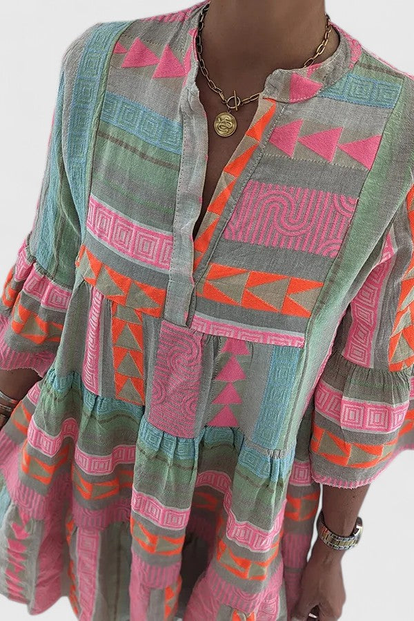 Boho Tiered Swing Dress - Stylish Summer Dresses for Women - Comfortable Sundresses for Women 2