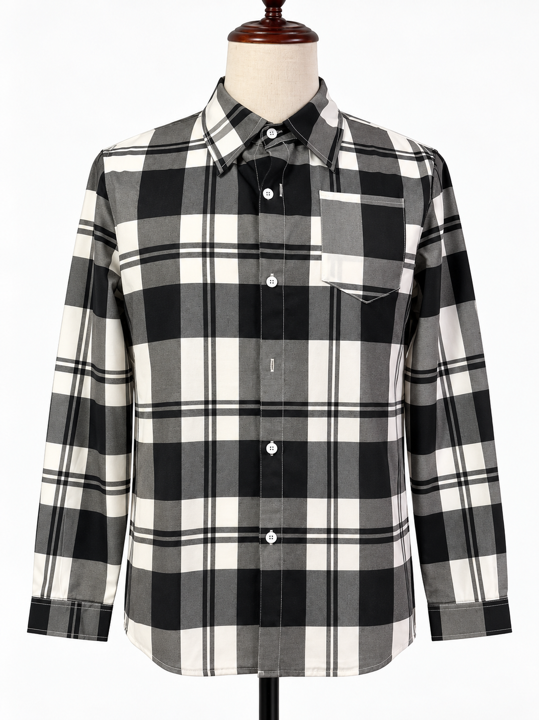 Women's Flannel Shirts, Plaid Long Sleeve Button Up for Autumn Layering, Casual Lightweight Style
