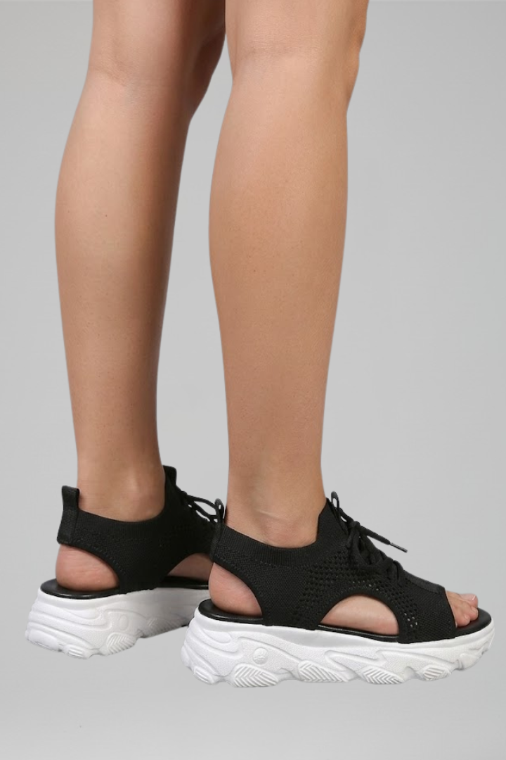 Orthopedic Women's Lace-Up Sandals with Arch Support for Summer Comfort 3
