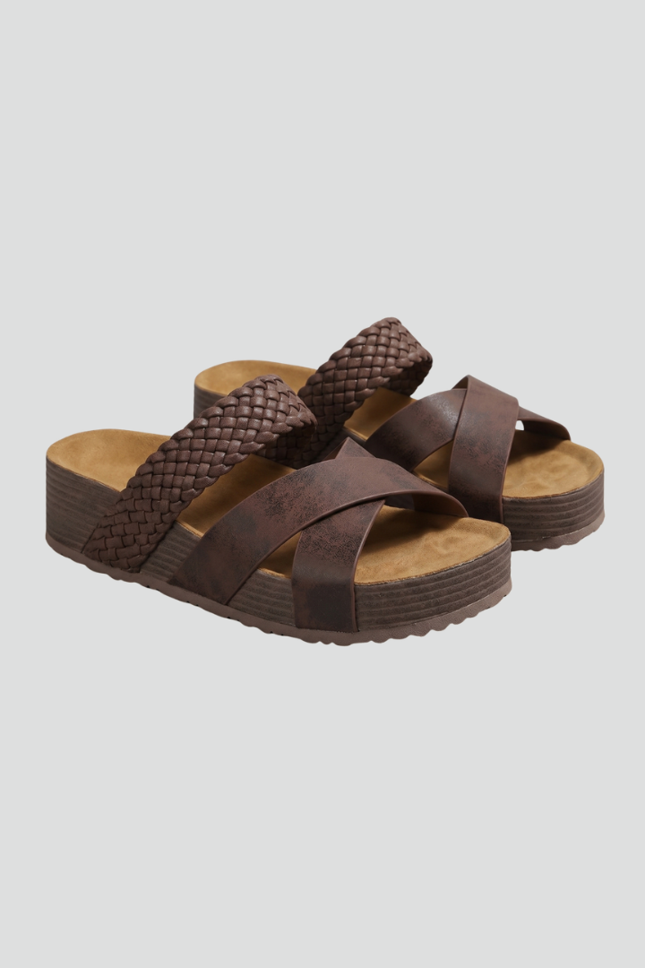 Orthopedic Women's Wedge Sandals with Arch Support for All-Day Comfort 1