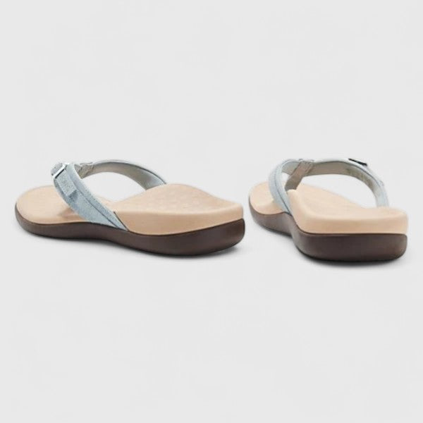Women's Orthopedic Flip-Flop Sandals with Adjustable Buckle and Arch Support for Summer 6