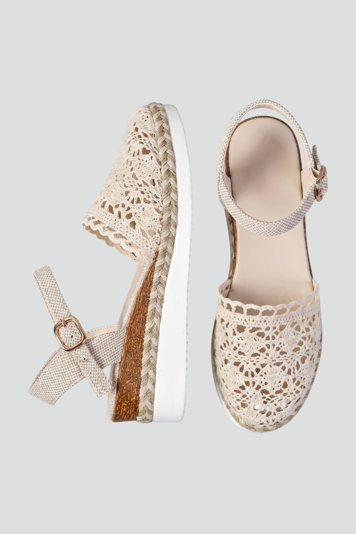 Women's Orthopedic Platform Sandals with Arch Support and Buckle Closure for All-Day Comfort 1