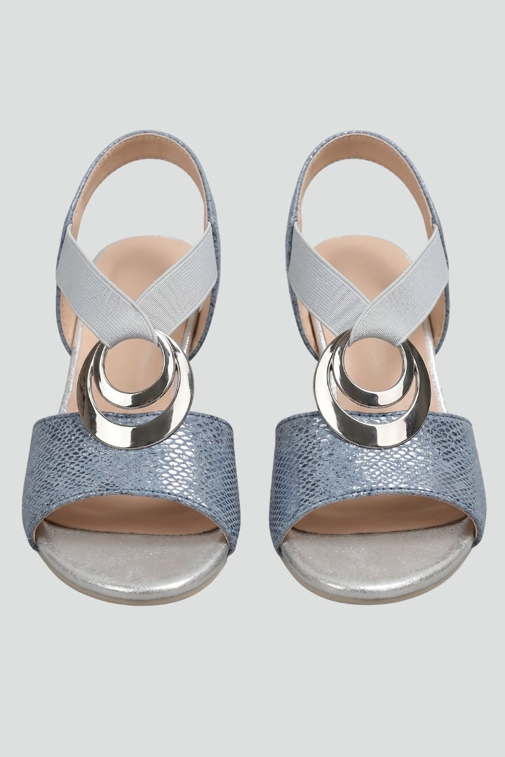 Women's Orthopedic Sandals with Arch Support, Adjustable Ankle Strap, and Block Heel for All-Day Comfort 1
