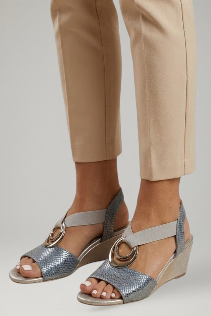 Women's Orthopedic Sandals with Arch Support, Adjustable Ankle Strap, and Block Heel for All-Day Comfort 3