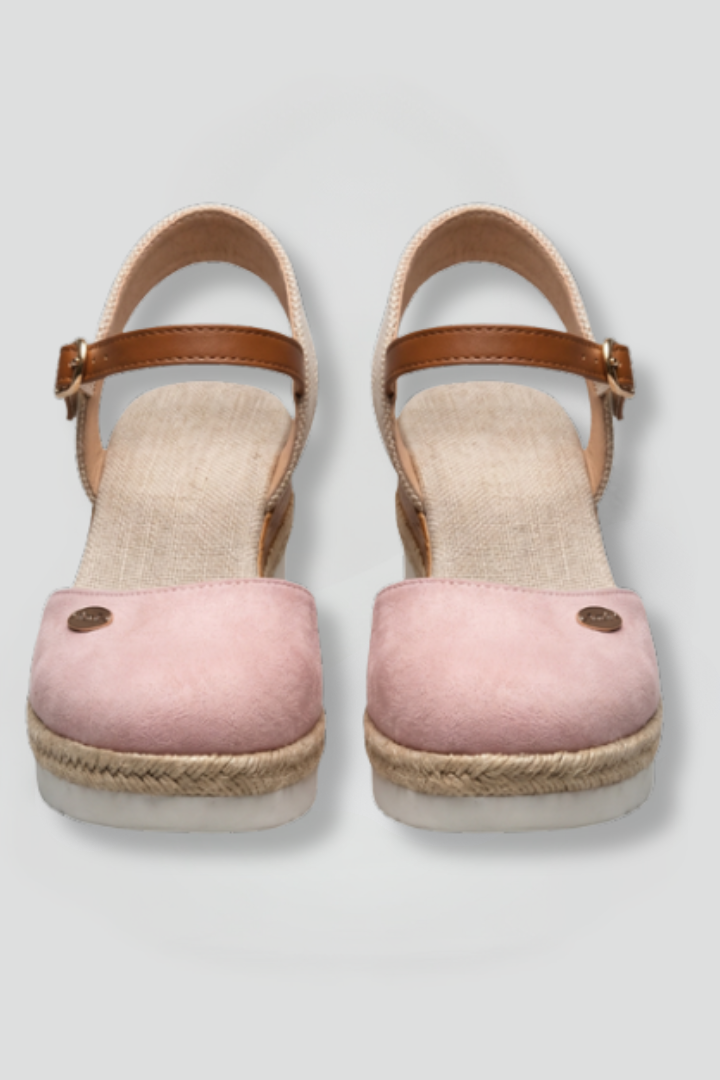 Women's Orthopedic Sandals with Arch Support, Adjustable Buckle Strap, Stylish Wedge Sole for Summer Comfort 1