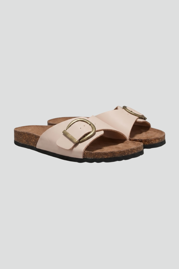 Women's Orthopedic Slide Sandals with Arch Support for Summer Comfort - Adjustable Open-Toe Design 1