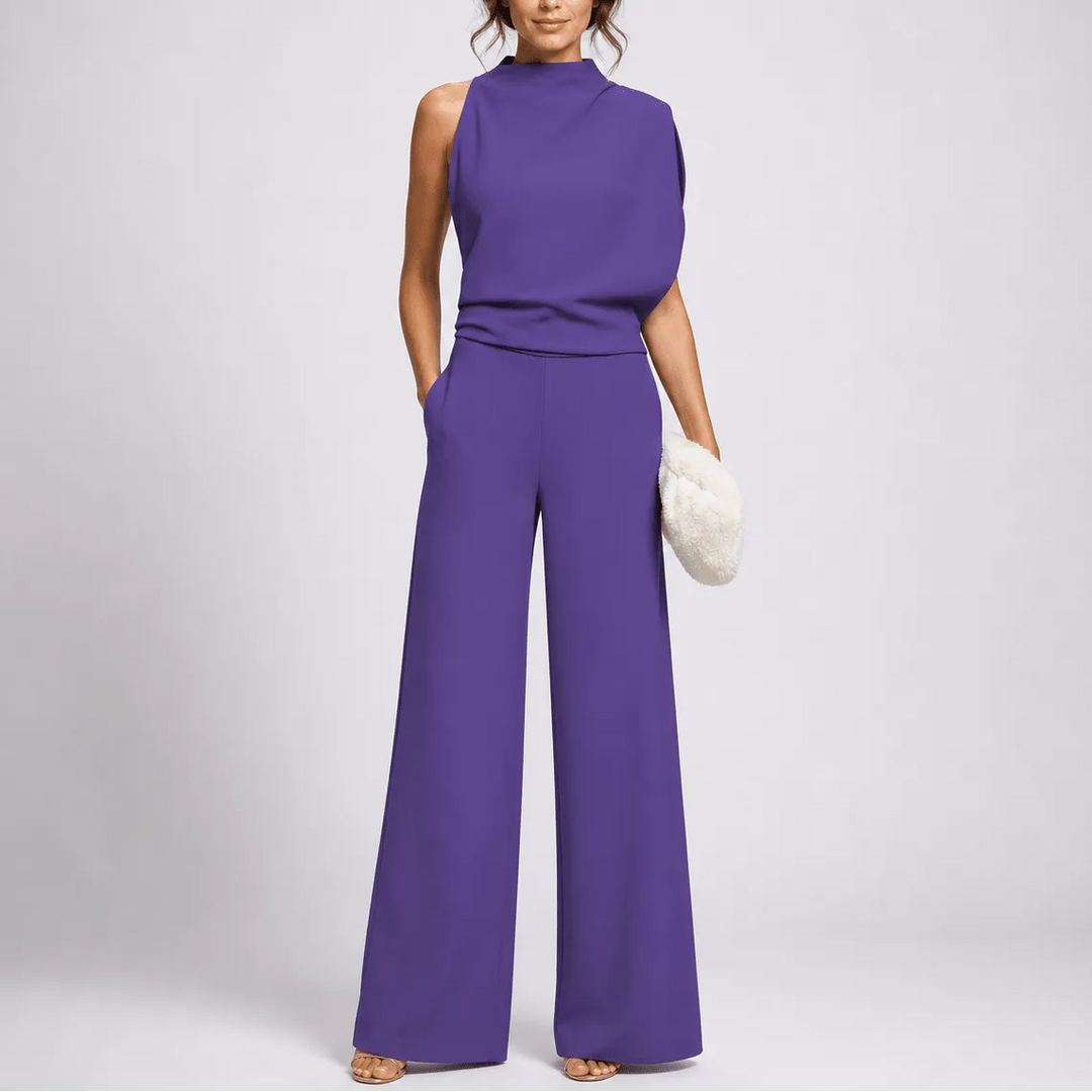 Women’s Sleeveless Jumpsuit One-Piece Outfit 2