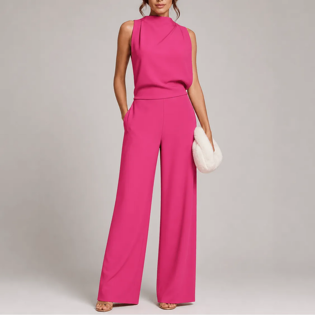 Women’s Sleeveless Jumpsuit One-Piece Outfit 3