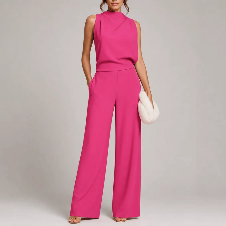 Women’s Sleeveless Jumpsuit One-Piece Outfit 3