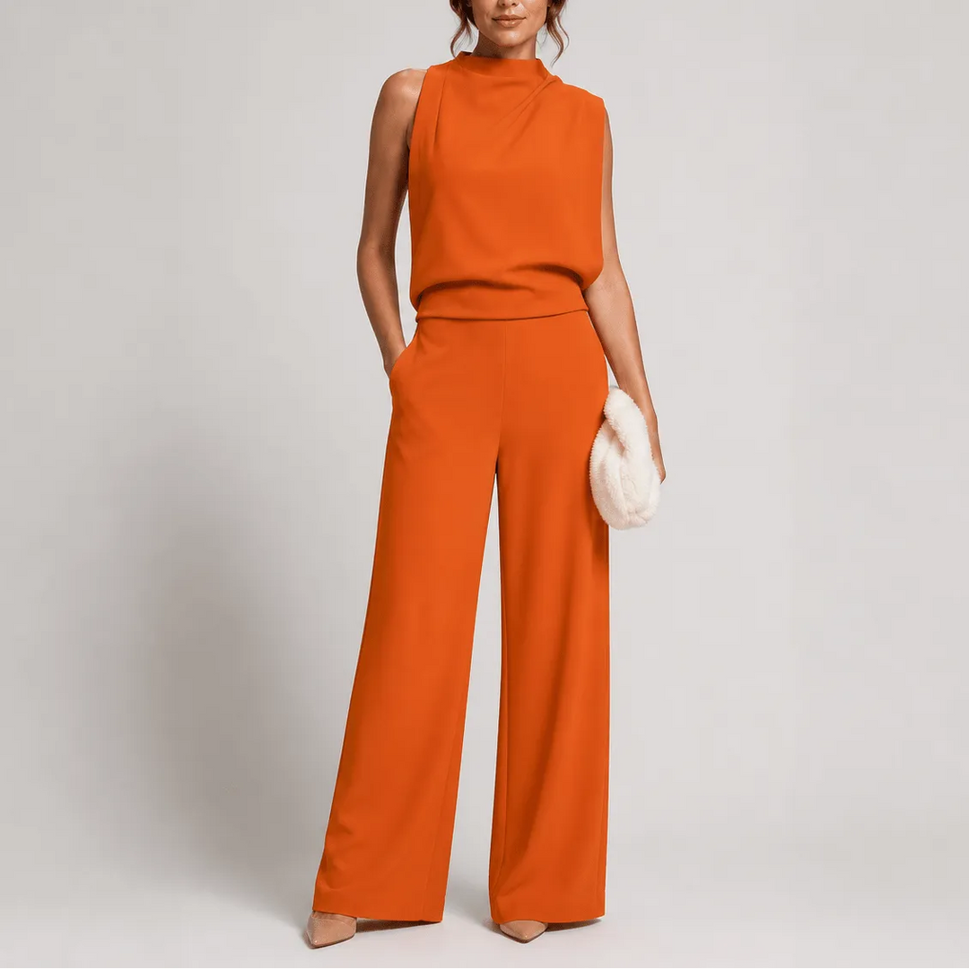 Women’s Sleeveless Jumpsuit One-Piece Outfit 4
