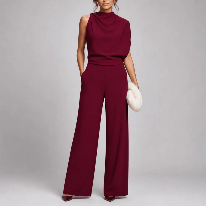 Women’s Sleeveless Jumpsuit One-Piece Outfit 6