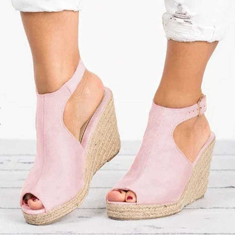 Women's Orthopedic Sandals with Arch Support and Wedge Heel for Summer Comfort