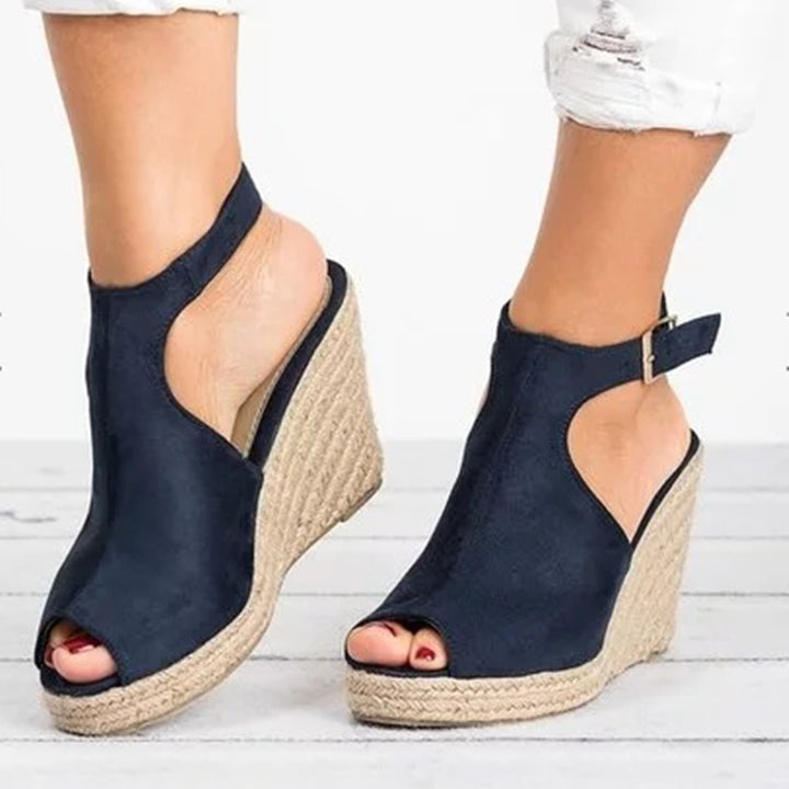 Women's Orthopedic Sandals with Arch Support and Wedge Heel for Summer Comfort